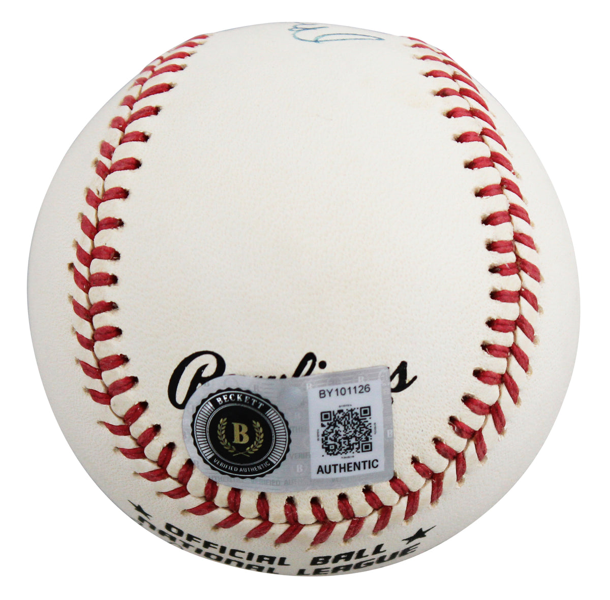 Cardinals Stan Musial Authentic Signed Bart Giamatti ONL Baseball BAS #BY101126