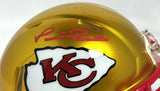 Patrick Mahomes II Autographed Kansas City Flash Speed Mini Helmet - Beckett Holo