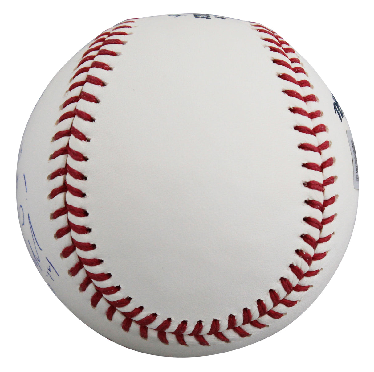 Rangers Eric Nadel "2x Insc" Signed 2023 WS Logo Baseball BAS Witness #1W235958