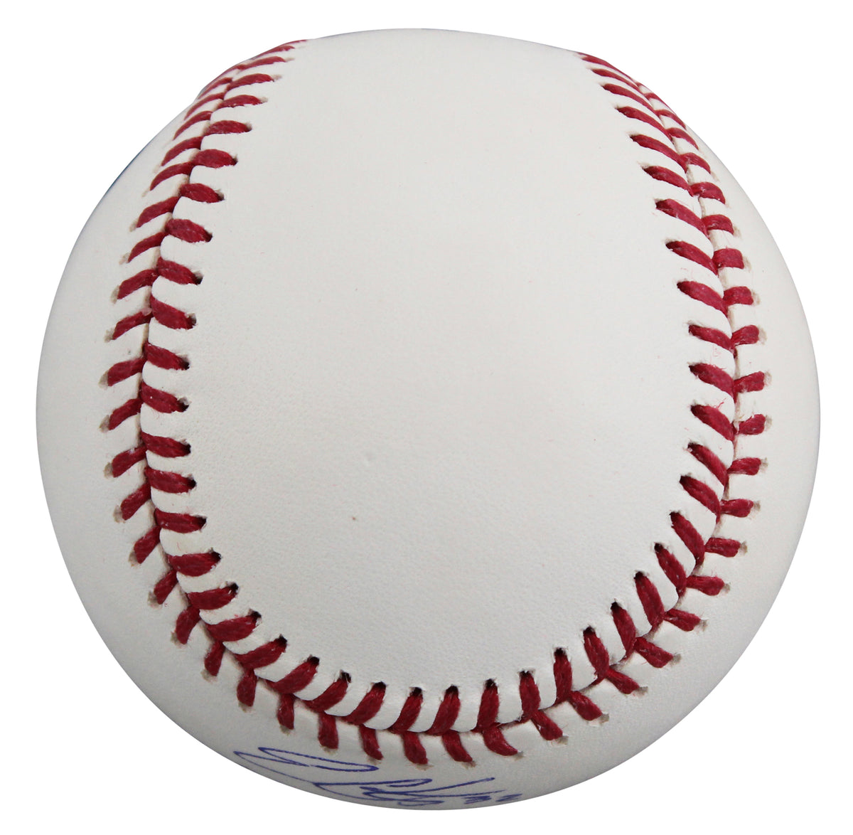Rangers Evan Carter "1st MLB HR" Signed Manfred OML Baseball BAS Wit #W871401