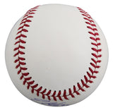 Rangers Evan Carter "1st MLB HR" Signed Manfred OML Baseball BAS Wit #W871401