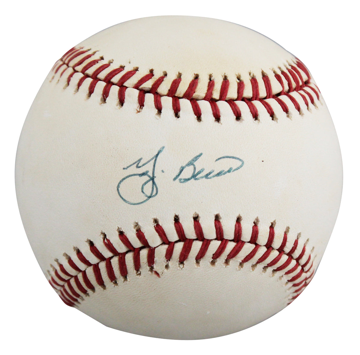 Yankees Yogi Berra Authentic Signed Bobby Brown OAL Baseball BAS #BY101122