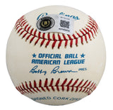 Yankees Yogi Berra Authentic Signed Bobby Brown OAL Baseball BAS #BY101122