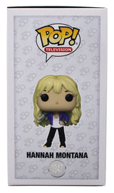 Miley Cyrus Signed Hannah Montana #1347 Funko Pop Vinyl Figure BAS #BR42617