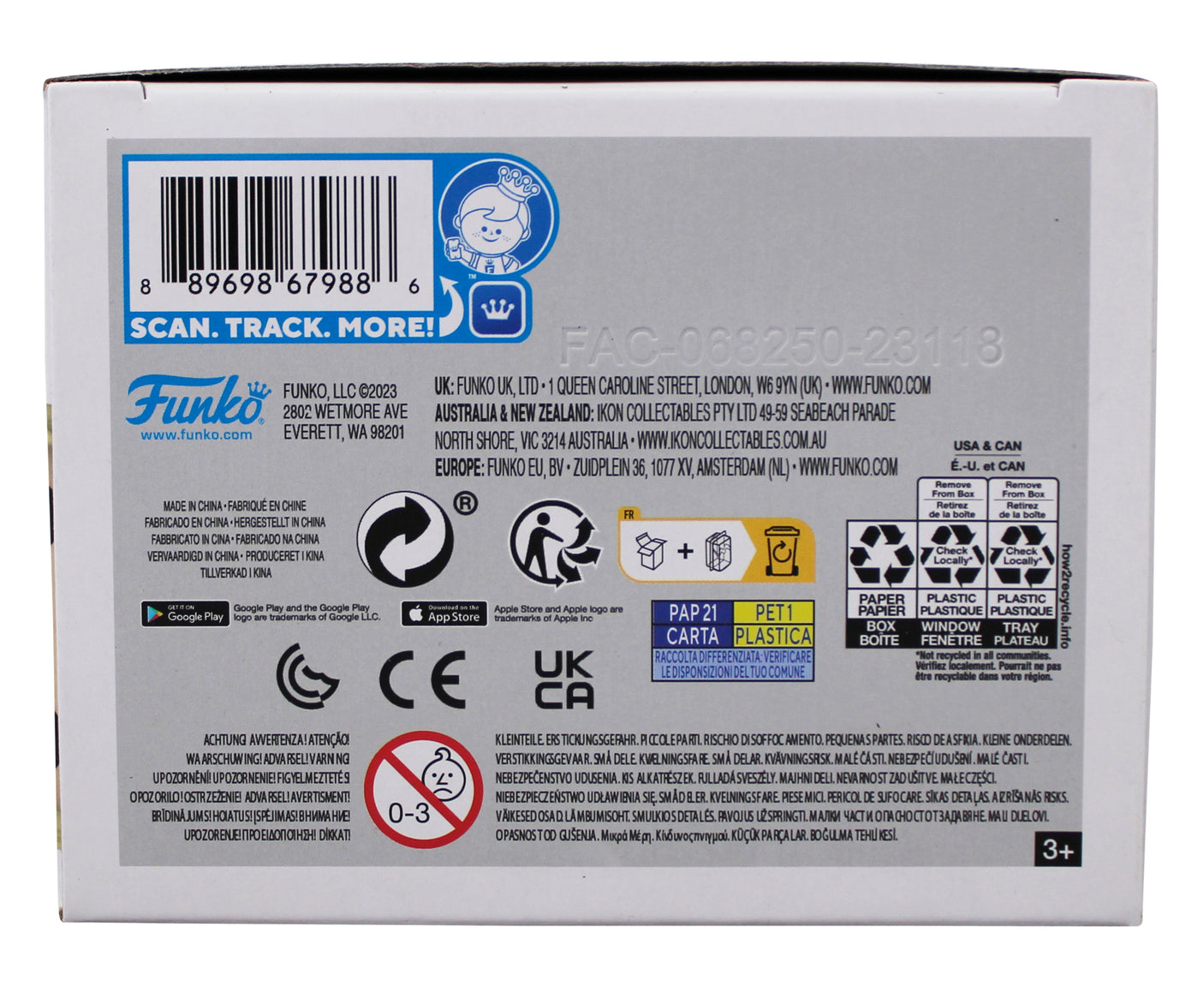 Miley Cyrus Signed Hannah Montana #1347 Funko Pop Vinyl Figure BAS #BR42617