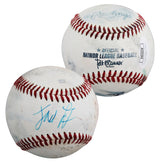 Rangers Jack Leiter Signed Game Used Official Minor League Baseball JSA #AI33294
