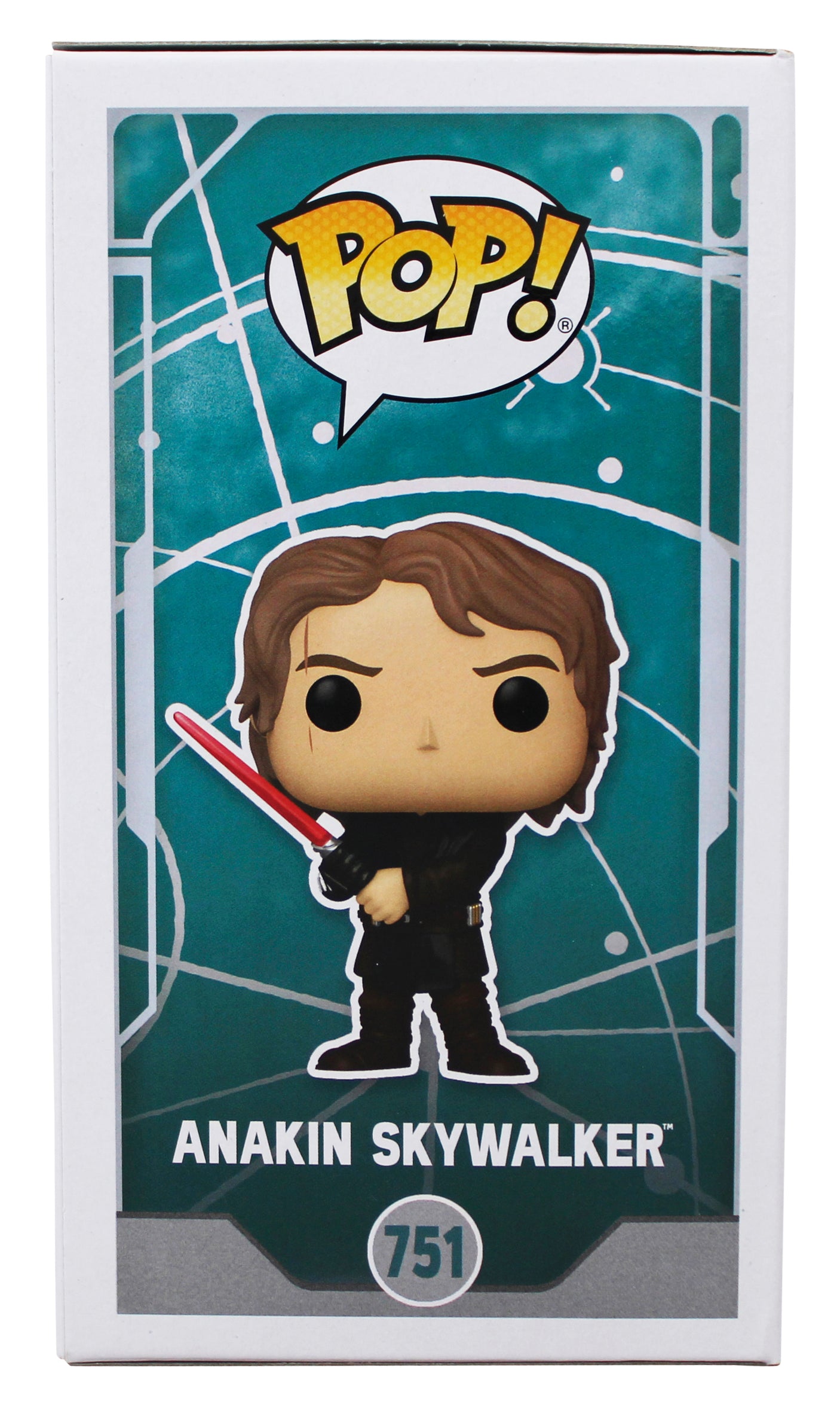 Hayden Christiansen Signed Anakin Skywalker #751 Funko Pop Vinyl Figure BAS