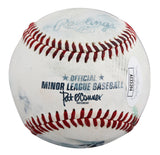 Rangers Jack Leiter Signed Game Used Official Minor League Baseball JSA #AI33294