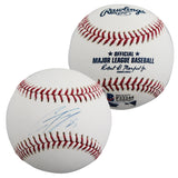 Tigers Gleyber Torres Authentic Signed Robert Manfred OML Baseball BAS #P22244