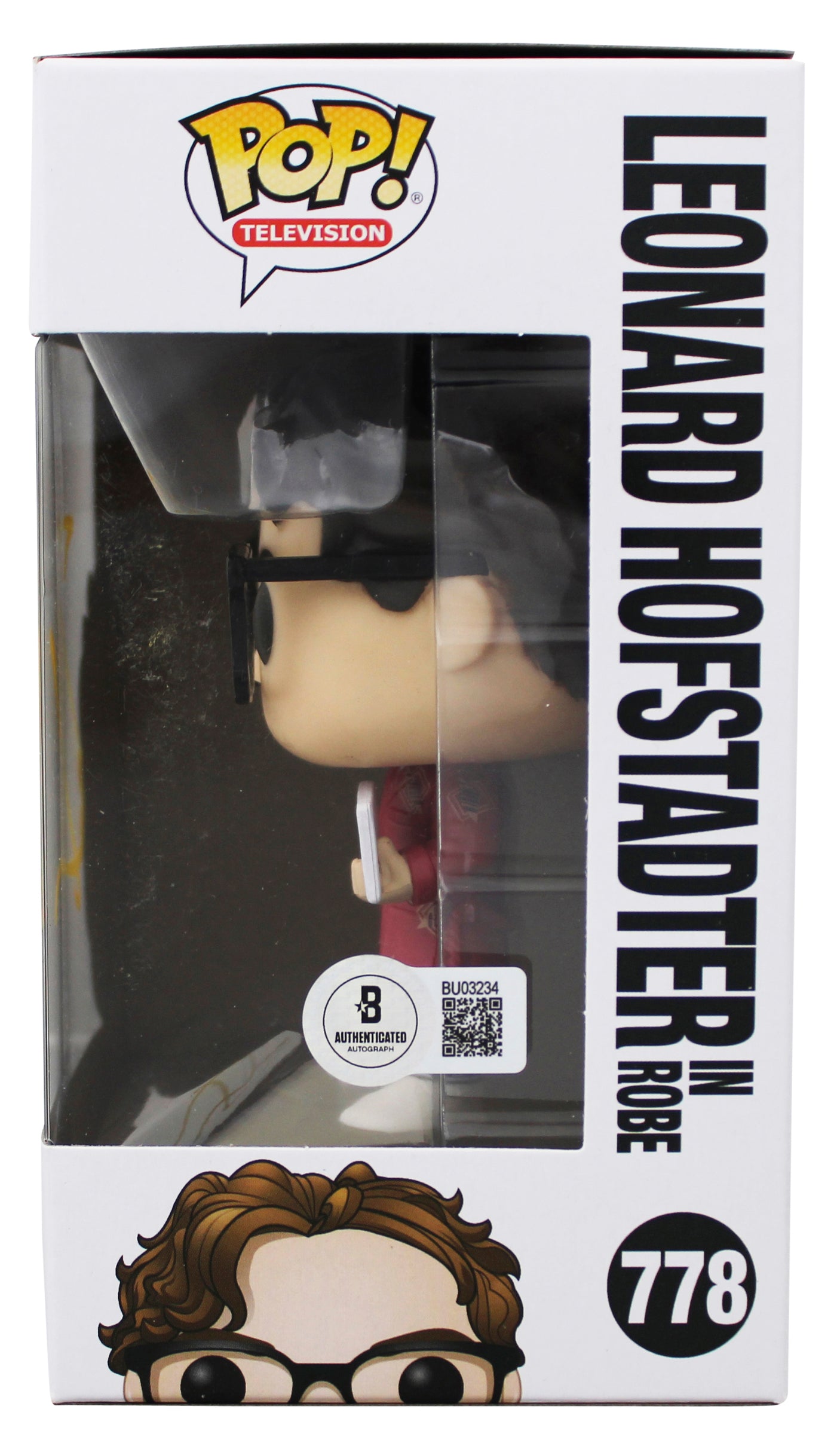 Johnny Galecki The Big Bang Theory Signed #778 Funko Pop Vinyl Figure BAS