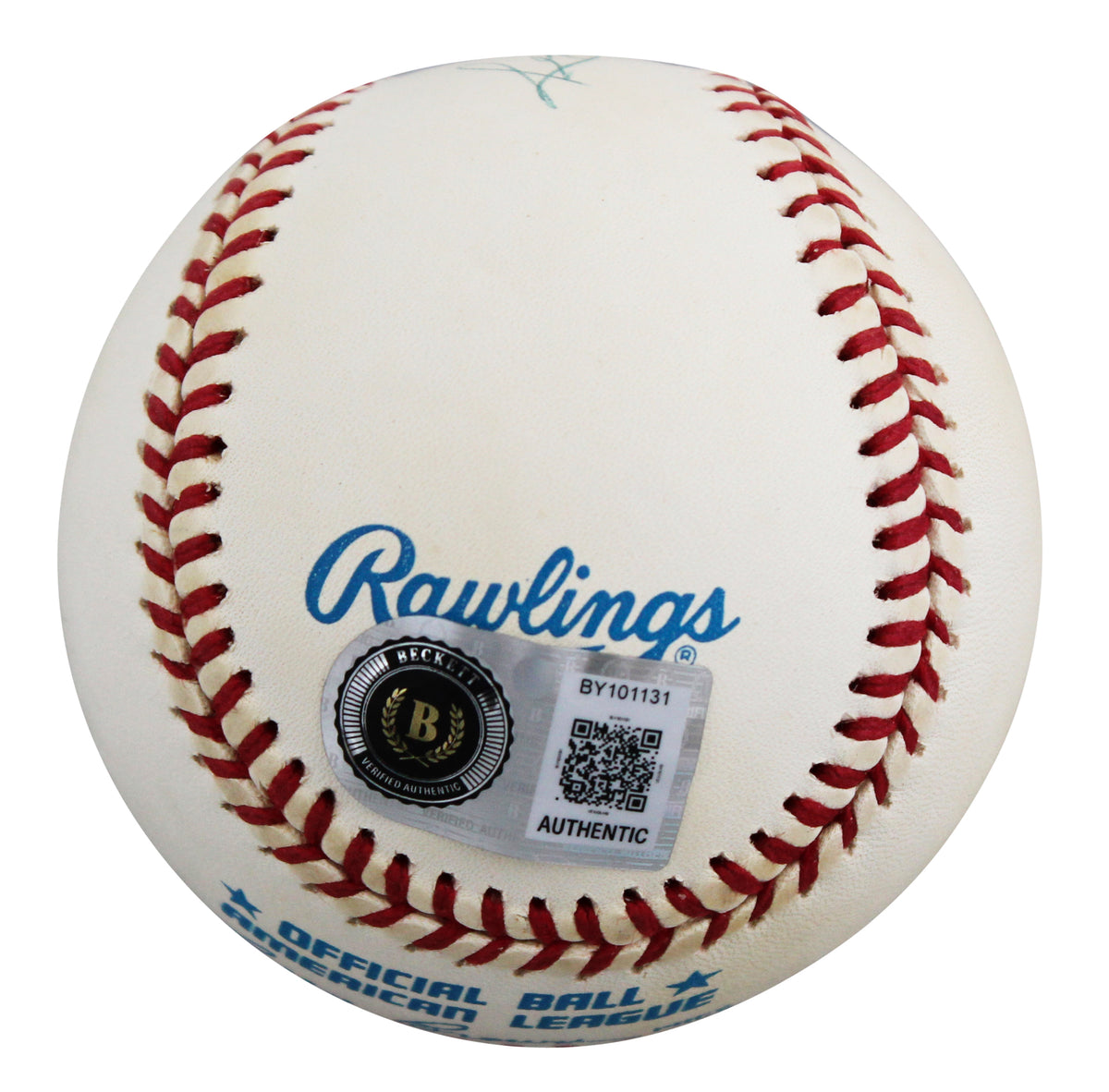 Yankees Reggie Jackson Authentic Signed Bobby Brown OAL Baseball BAS #BY101131