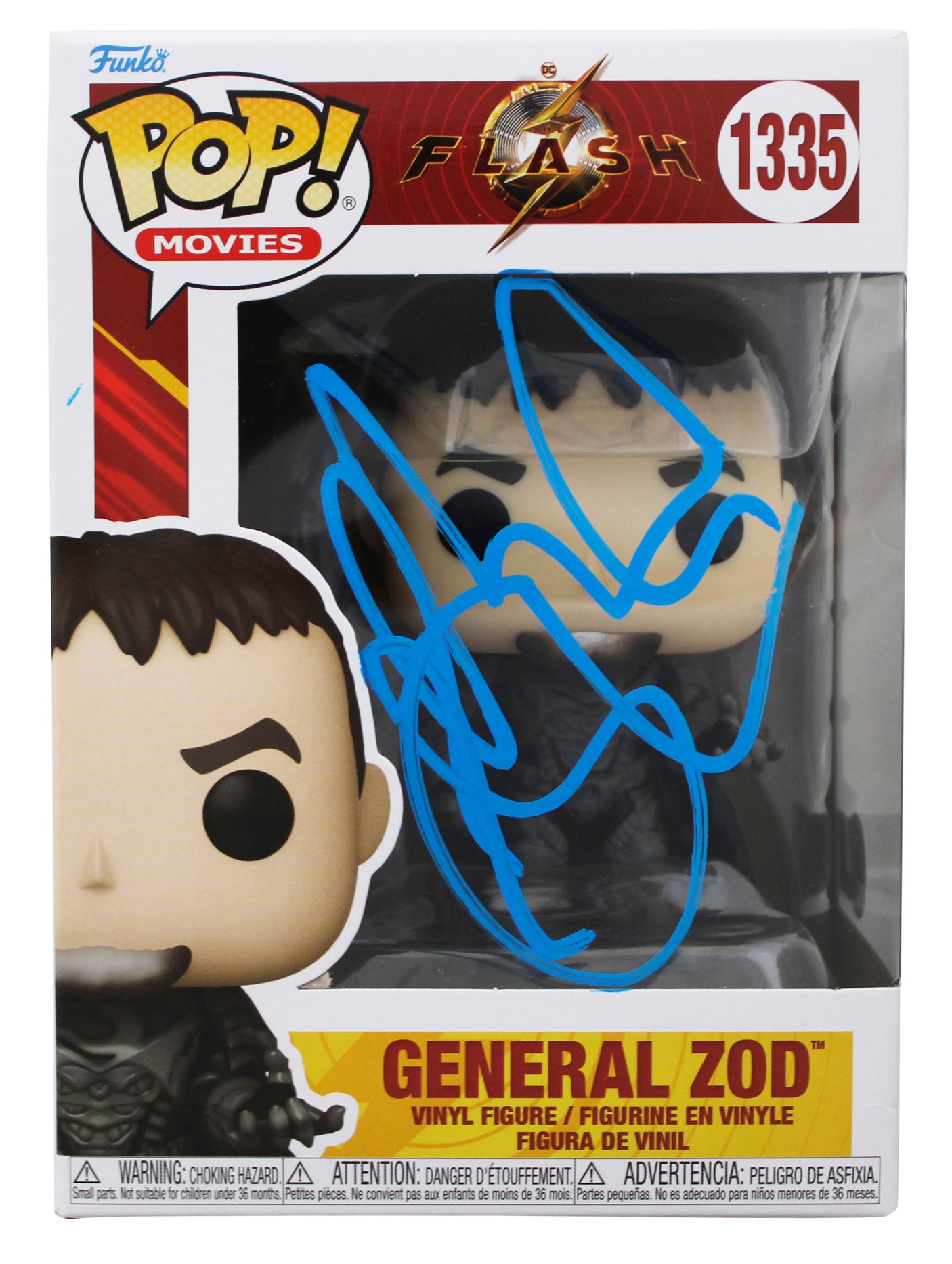 Michael Shannon Signed General Zod #1335 Funko Pop Vinyl Figure BAS #BU55068