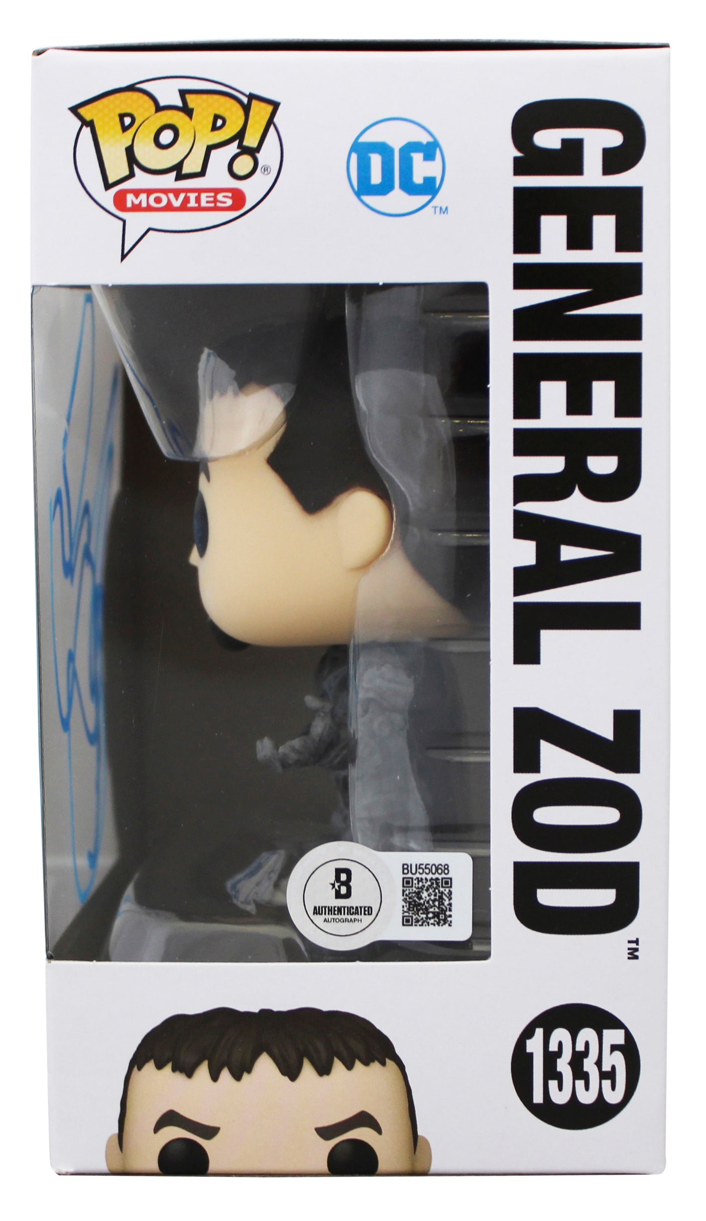 Michael Shannon Signed General Zod #1335 Funko Pop Vinyl Figure BAS #BU55068