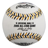 Rangers Michael Young Signed 2006 ASG Allen Selig Baseball BAS Wit #1W036614