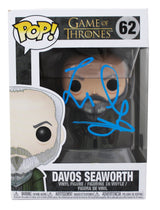 Liam Cunningham GOT Signed Davos Seaworth #62 Funko Pop Vinyl Figure BAS