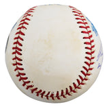 Athletics Jose Canseco "89 WS Champs" Signed 1989 WS OML Baseball BAS #W615646
