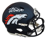 Broncos Rod Smith Authentic Signed Speed Mini Helmet Autographed BAS Witnessed 2