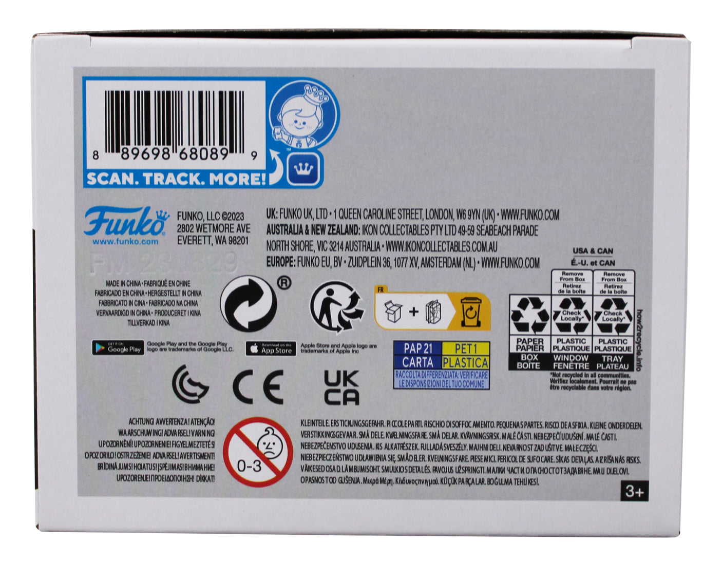 Paterson Joseph Wonka Signed Slugworth #1478 Funko Pop Vinyl Figure BAS #BU55066