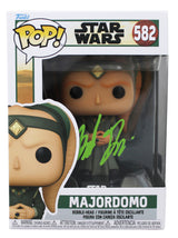 David Pasquesi Signed Star Wars Majordomo #582 Funko Pop Vinyl Figure BAS