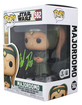 David Pasquesi Signed Star Wars Majordomo #582 Funko Pop Vinyl Figure BAS