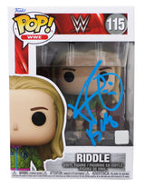 Matt Riddle "Bro" Authentic Signed WWE #115 Funko Pop Vinyl Figure BAS #BU55073