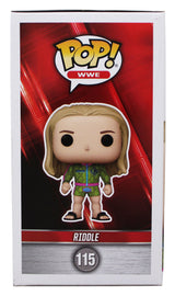 Matt Riddle "Bro" Authentic Signed WWE #115 Funko Pop Vinyl Figure BAS #BU55073