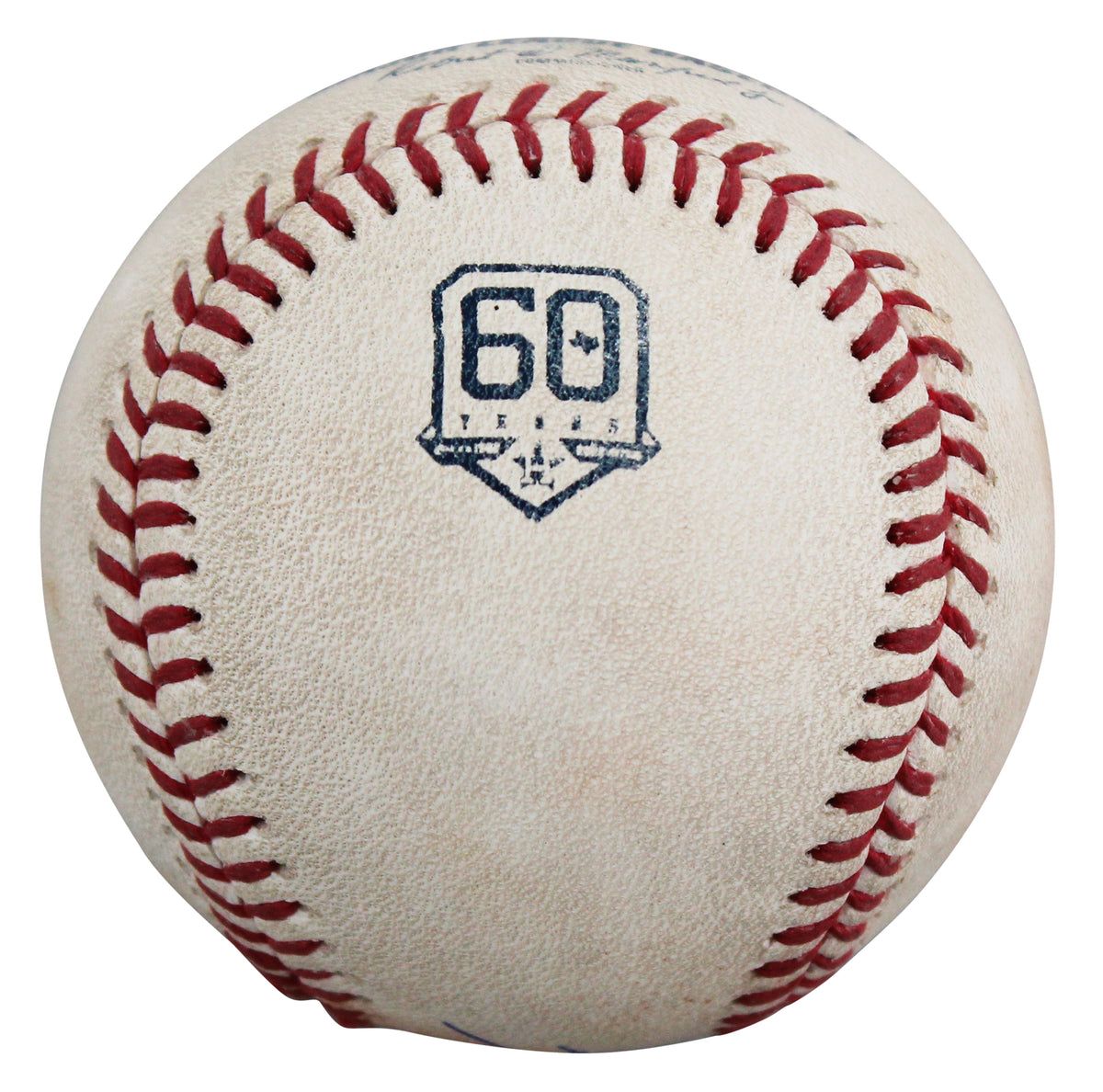 Rangers Marcus Semien Signed Game Used Robert Manfred OML Baseball BAS #BL72002