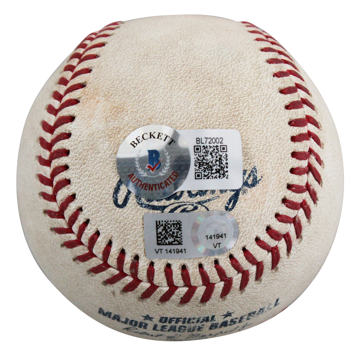 Rangers Marcus Semien Signed Game Used Robert Manfred OML Baseball BAS #BL72002