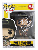 Post Malone Authentic Signed #254 Funko Pop Vinyl Figure PSA/DNA #AO17525