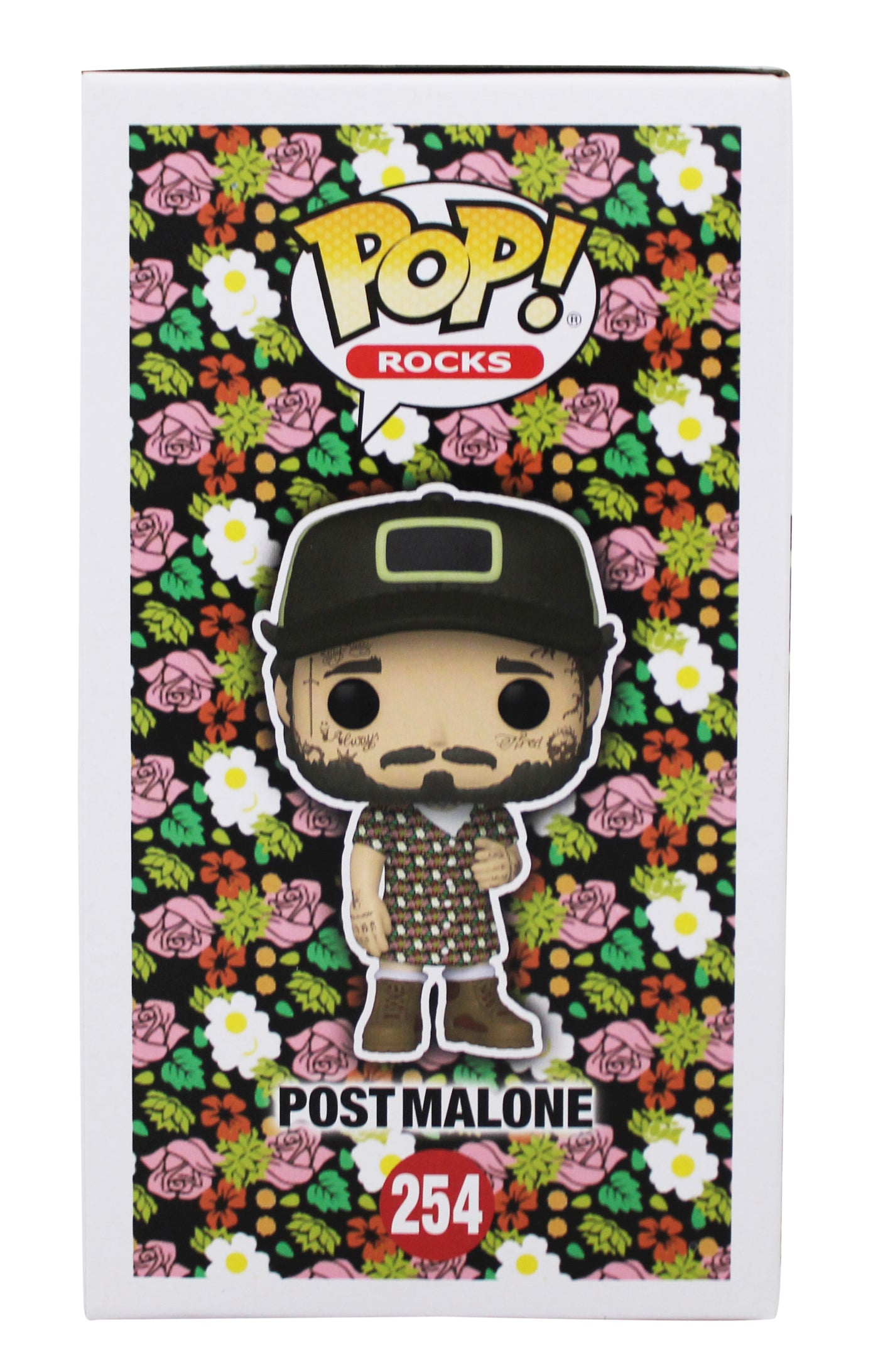 Post Malone Authentic Signed #254 Funko Pop Vinyl Figure PSA/DNA #AO17525