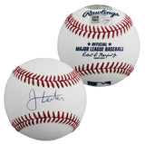 Rangers Jack Leiter Authentic Signed Manfred OML Baseball Fanatics #LG20379009