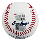 Rangers Jack Leiter Authentic Signed Manfred OML Baseball Fanatics #LG20379009