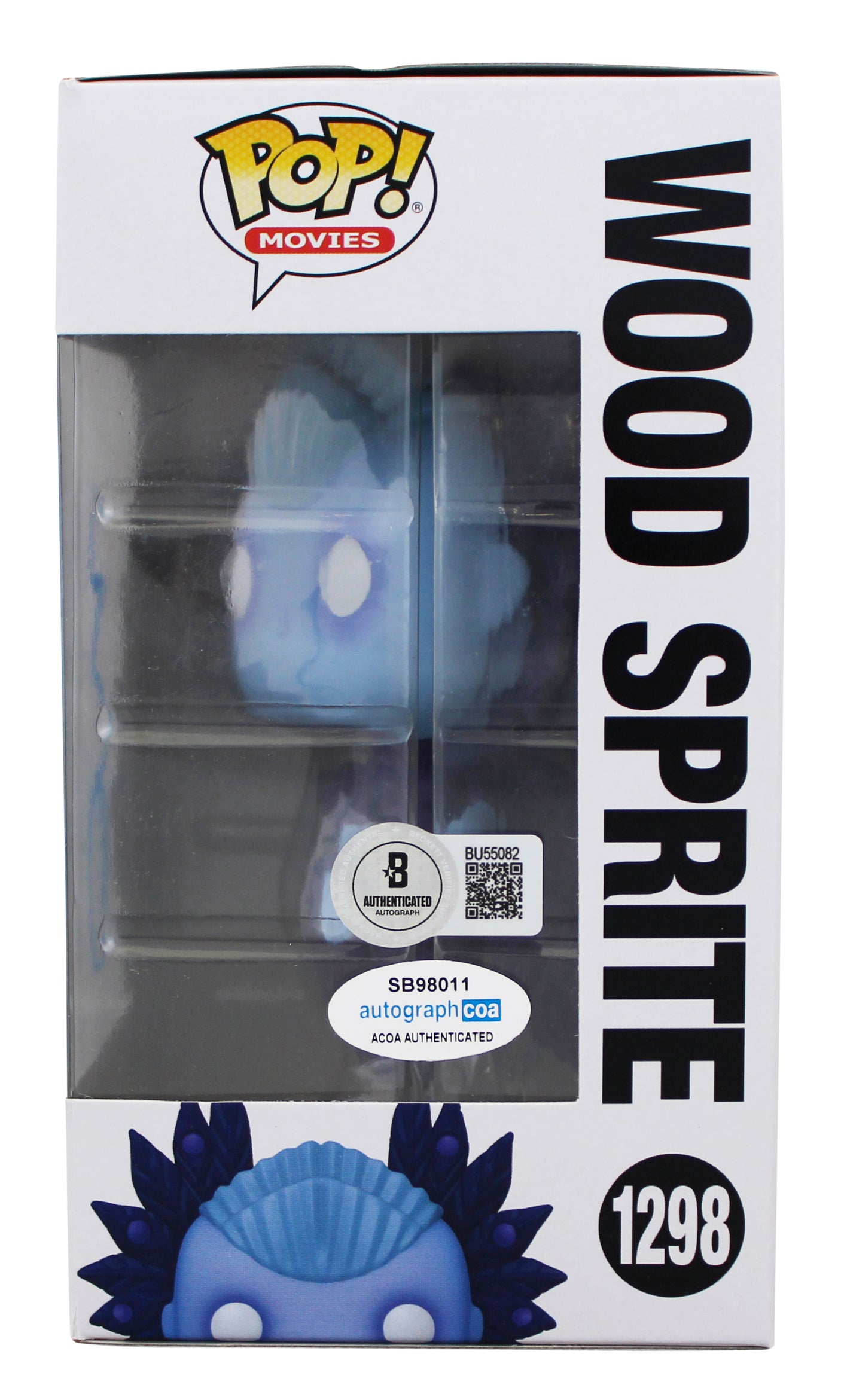 Tilda Swinton Pinocchio Signed Wood Sprite #1298 Funko Pop Vinyl Figure BAS 1