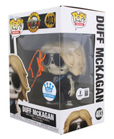 Duff McKagan Guns N' Roses Signed #403 Funko Pop Vinyl Figure w/ Orange Sig BAS