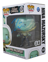 Zoe Chao Signed DC Creature Commandos Nina Mazursky Funko Pop Vinyl Figure BAS