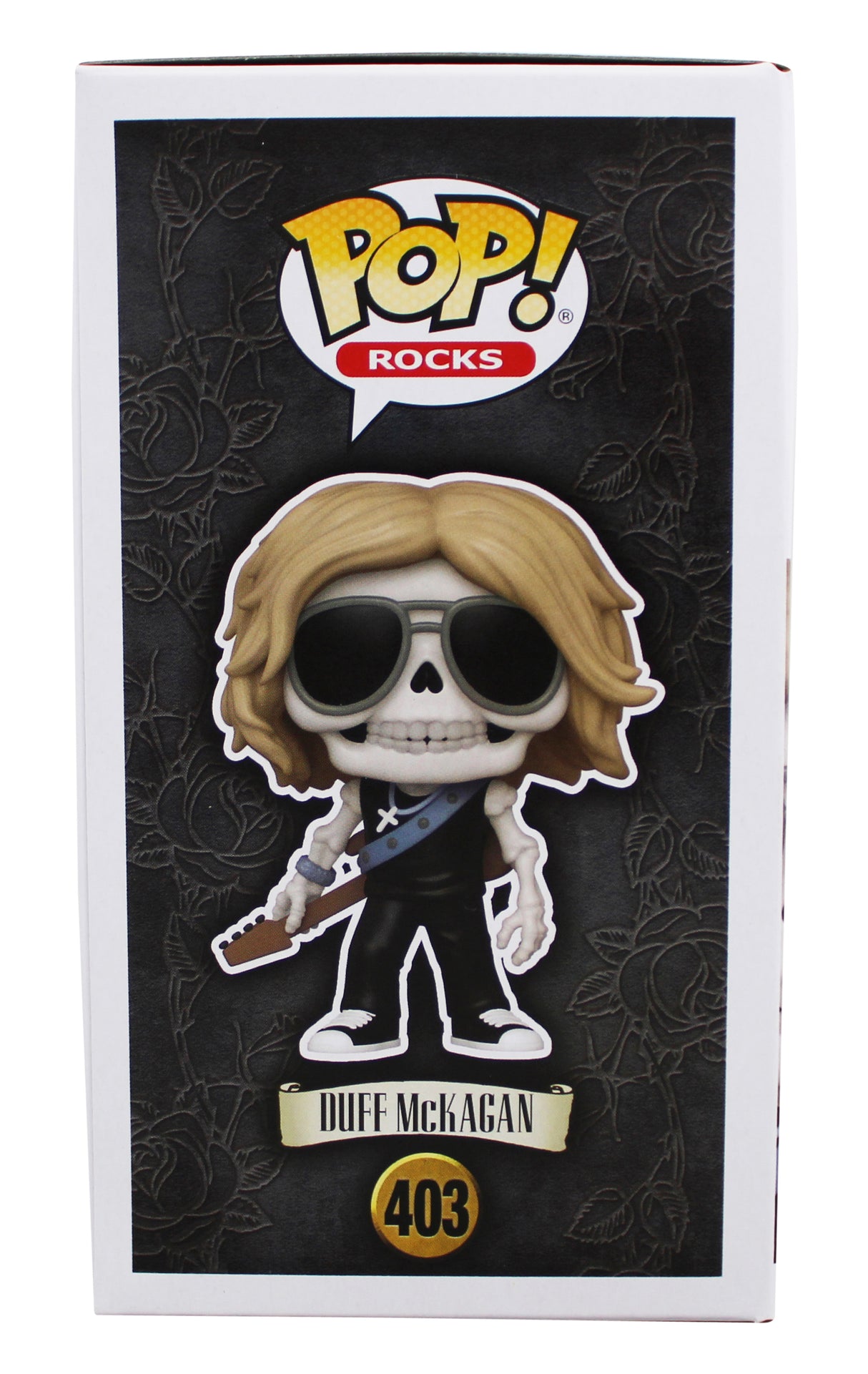Duff McKagan Guns N' Roses Signed #403 Funko Pop Vinyl Figure w/ Orange Sig BAS