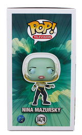 Zoe Chao Signed DC Creature Commandos Nina Mazursky Funko Pop Vinyl Figure BAS