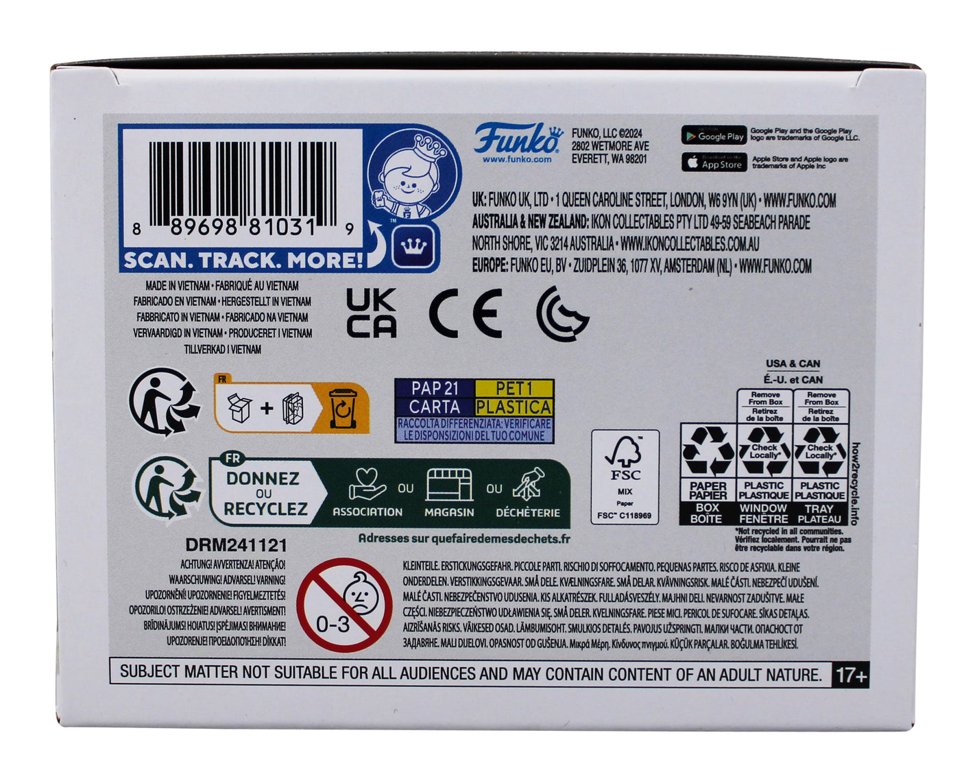 Zoe Chao Signed DC Creature Commandos Nina Mazursky Funko Pop Vinyl Figure BAS