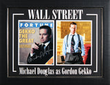 Michael Douglas Wall Street Authentic Signed 8x10 Framed Vertical Photo BAS