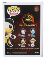 Chris Casamassa & Ed Boon "2x Insc" Signed Scorpion Funko Pop Vinyl Figure BAS