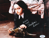 Christina Ricci The Addams Family "Love" Signed 8x10 Framed Photo PSA #AP84572