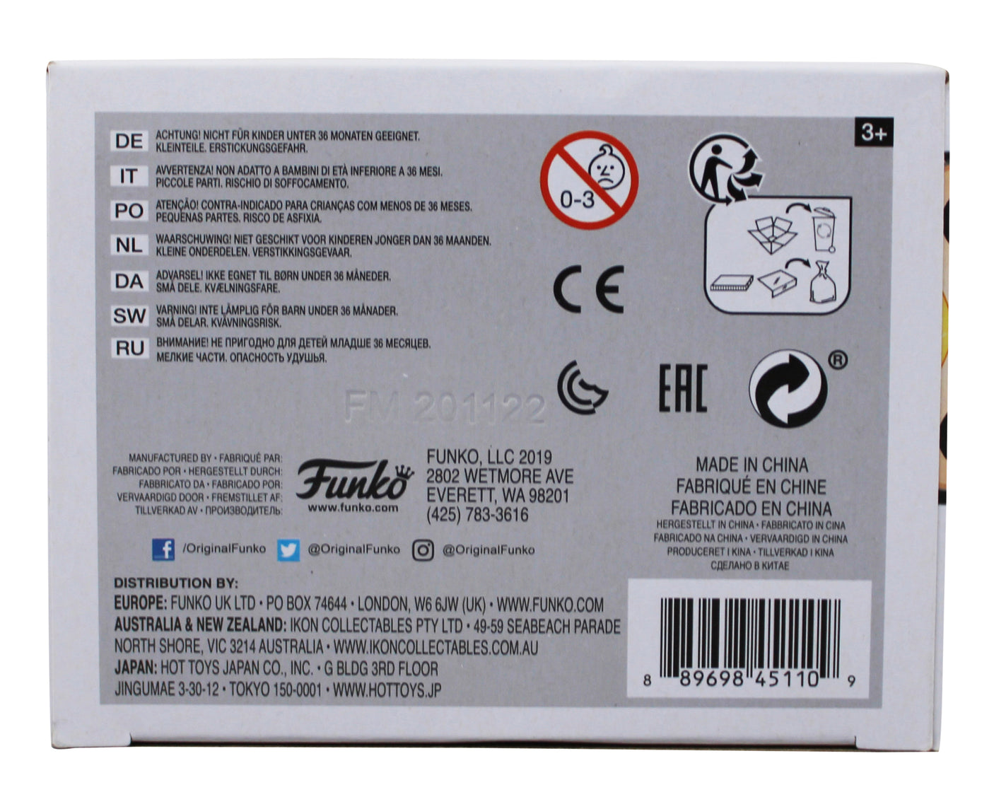 Chris Casamassa & Ed Boon "2x Insc" Signed Scorpion Funko Pop Vinyl Figure BAS