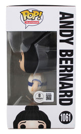 Ed Helms Signed Andy Bernard #1061 Funko Pop Vinyl Figure PSA/DNA #BU55090