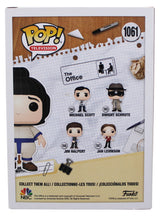 Ed Helms Signed Andy Bernard #1061 Funko Pop Vinyl Figure PSA/DNA #BU55090