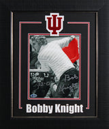 Indiana Bobby Knight "32-0" Authentic Signed 8x10 Framed Photo BAS #M96097