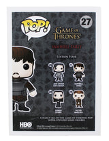 John Bradley-West Game of Thrones Signed #27 Funko Pop Vinyl Figure BAS #BU55074