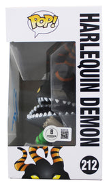 Greg Proops Signed Harlequin Demon #212 Funko Pop Vinyl Figure BAS #BU55126