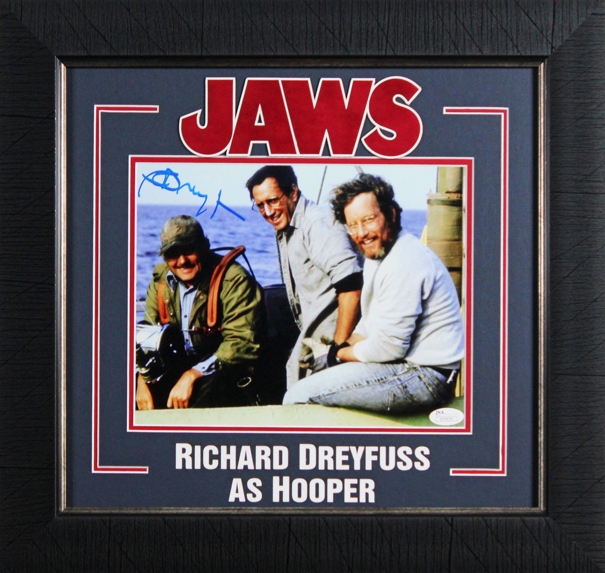 Richard Dreyfuss Jaws Authentic Signed 8x10 Framed Photo Autographed JSA #V56439