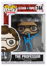 Alvaro Morte Signed The Professor #744 Funko Pop Vinyl Figure BAS #BU55076