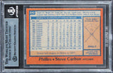 Phillies Steve Carlton Authentic Signed 1978 Topps #540 Card BAS Slabbed